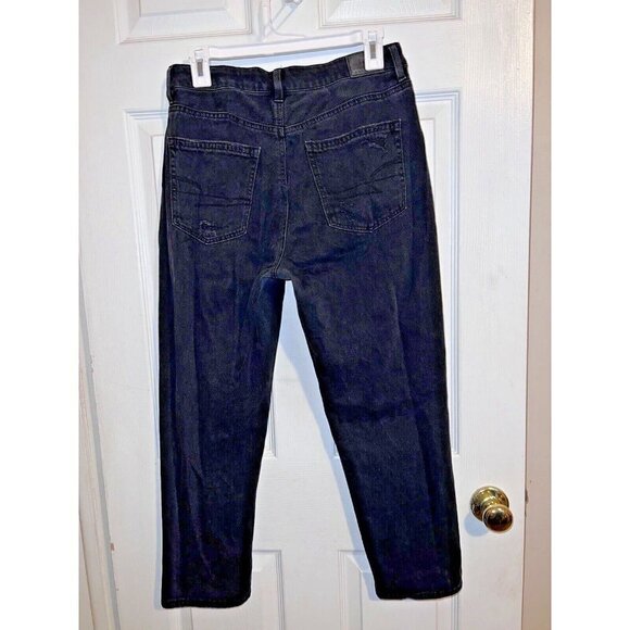 AMERICAN EAGLE Highest Rise 90s Boyfriend Straight Leg Distressed Jeans … - Picture 7 of 16